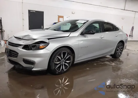 2018 Chevrolet Malibu Lt из США, поврежденный, VIN 1G1ZD5ST5JF257436